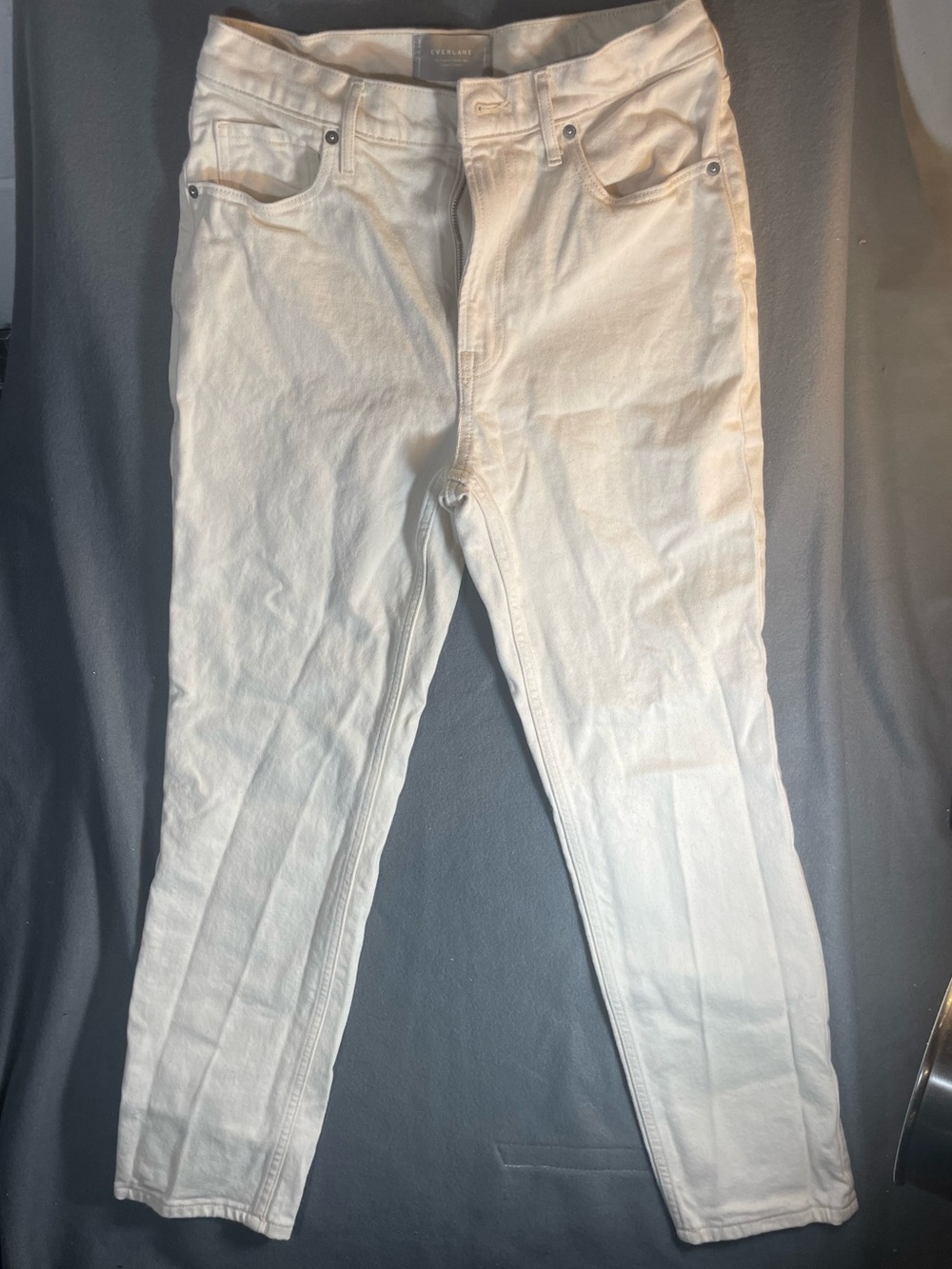Everlane Cream - The Original Cheeky Jean